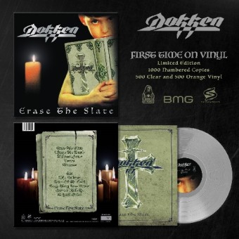 Dokken - Erase The Slate - LP COLOURED