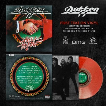 Dokken - Hell To Pay - LP COLOURED