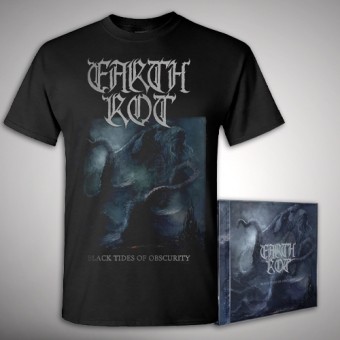 Earth Rot - Black Tides Of Obscurity - CD + T-shirt bundle (Men)