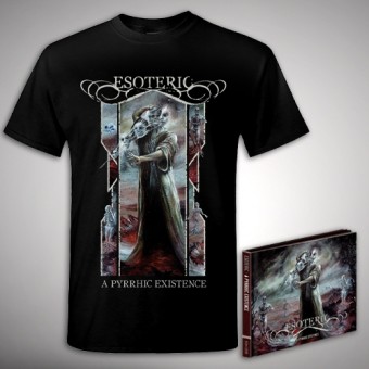Esoteric - A Pyrrhic Existence - 2CD DIGIBOOK + T-shirt bundle (Men)