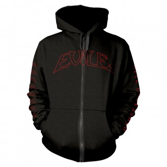 Evile - Hell Unleashed - Hooded Sweat Shirt Zip (Men)
