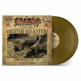 Exodus - British Disaster: The Battle Of '89 (Live At The Astoria) - DOUBLE LP COLOURED