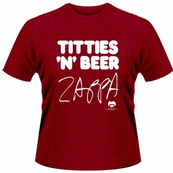 Frank Zappa - Titties 'n' Beer - T-shirt (Men)