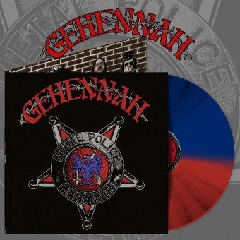 Gehennah - Metal Police - LP Gatefold Coloured