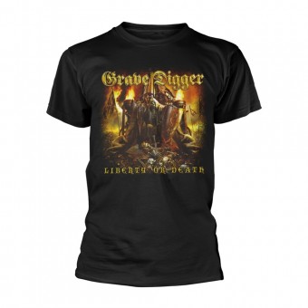 Grave Digger - Liberty or Death - T-shirt (Men)