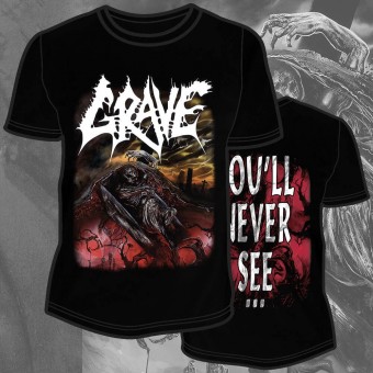 Grave - You'll Never See - T-shirt (Men)