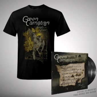 Green Carnation - The Acoustic Verses (Remaster 2021) [bundle] - Double LP gatefold + T-shirt bundle (Men)