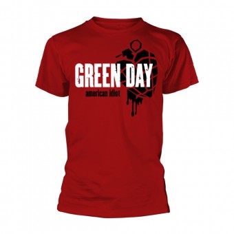 Green Day - American Idiot Heart Grenade - T-shirt (Men)