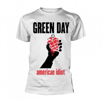 Green Day - American Idiot Heart - T-shirt (Men)