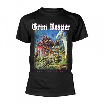 Grim Reaper - Rock You To Hell - T-shirt (Men)