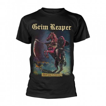 Grim Reaper - See You In Hell - T-shirt (Men)
