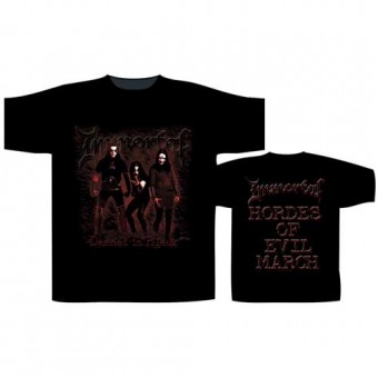 Immortal - Damned In Black - T-shirt (Men)