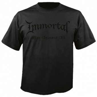 Immortal - War Against All [black] - T-shirt (Men)