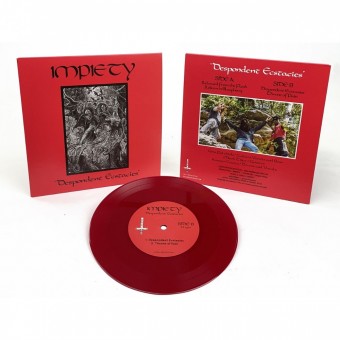 Impiety - Despondent Ecstacies - 7" vinyl coloured