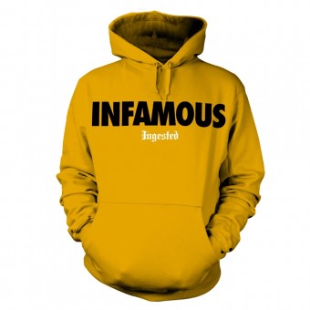Ingested - Infamous (gold/yellow) - Hooded Sweat Shirt (Men)