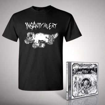 Insanity Alert - Bundle 1 - CD + T-shirt bundle (Men)