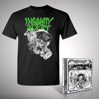 Insanity Alert - Bundle 2 - CD + T-shirt bundle (Men)