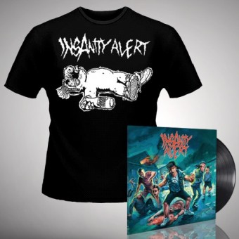 Insanity Alert - Insanity Alert - LP + T-Shirt bundle (Men)