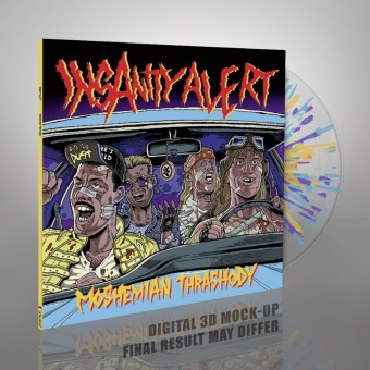 Insanity Alert - Moshemian Thrashody - 10" coloured vinyl + Digital