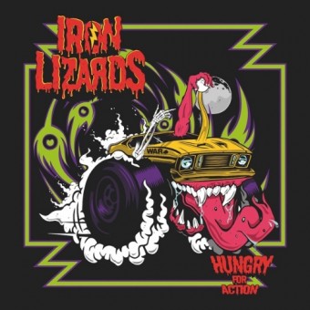 Iron Lizards - Hungry For Action - LP COLOURED