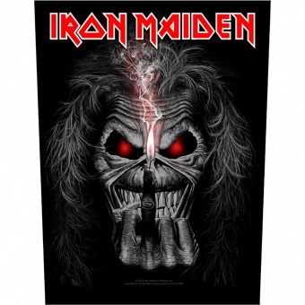 Iron Maiden - Eddie Candle Finger - BACKPATCH