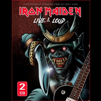 Iron Maiden - Live & Loud (Radio Broadcast Recordings From The Early Years) - 2CD DIGISLEEVE A5