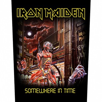 Iron Maiden - Somewhere In Time - BACKPATCH