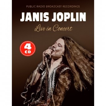 Janis Joplin - Live In Concert (Public Radio Broadcast Recordings) - 4CD DIGISLEEVE