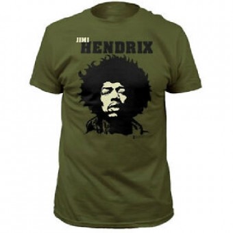 Jimi Hendrix - Close Up - T-shirt (Men)