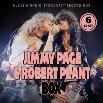 Jimmy Page & Robert Plant - Box (Classic Radio Brodcast Recordings) - 6CD DIGISLEEVE