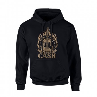 Johnny Cash - Ring Of Fire - Hooded Sweat Shirt (Men)