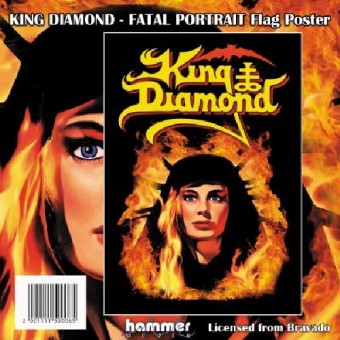 King Diamond - Fatal Portrait - FLAG