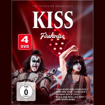 Kiss - Firehouse (The Television Broadcasts) - 4 DVD