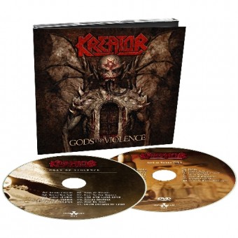 Kreator - Gods Of Violence [LTD edition] - CD + DVD Digipak