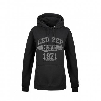 Led Zeppelin - LZ College - Hooded Sweat Shirt (Women)