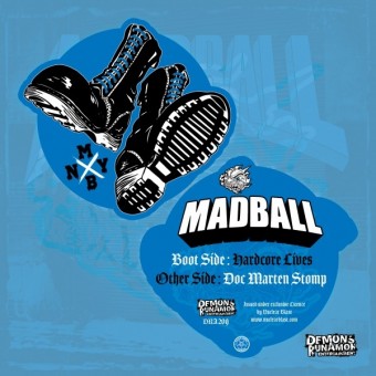 Madball - Hardcore Lives - Doc Marten Stomp - SHAPED VINYL