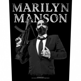 Marilyn Manson - Machine Gun - BACKPATCH