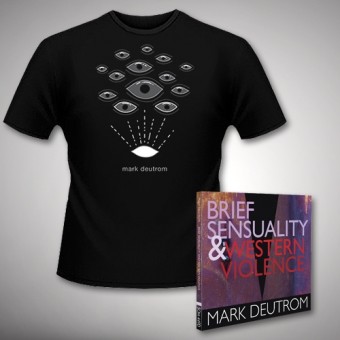 Mark Deutrom - Brief Sensuality & Western Violence - CD DIGISLEEVE + T-shirt bundle (Men)