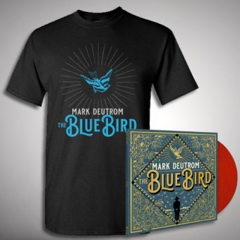 Mark Deutrom - The Blue Bird - LP gatefold coloured + T-shirt bundle (Men)