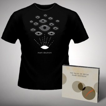 Mark Deutrom - The Value Of Decay - CD DIGISLEEVE + T-shirt bundle (Men)