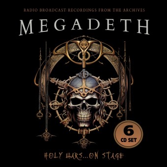 Megadeth - Holy Wars... On Stage (Radio Brodcast Recording) - 6CD DIGISLEEVE