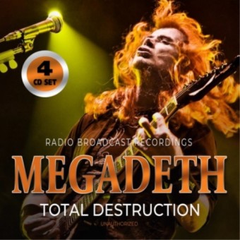 Megadeth - Total Destruction - 4CD DIGISLEEVE