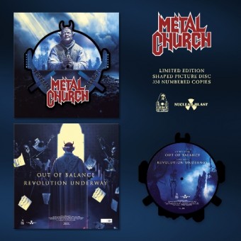 Metal Church - Out Of Balance - SHAPED VINYL