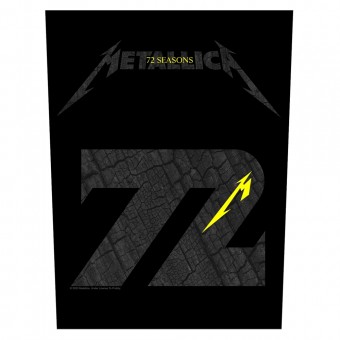 Metallica - 72 Seasons Band - BACKPATCH