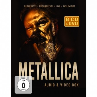 Metallica - Audio & Video Box (Broadcast / Live) - 8CD+DVD DIGISLEEVE