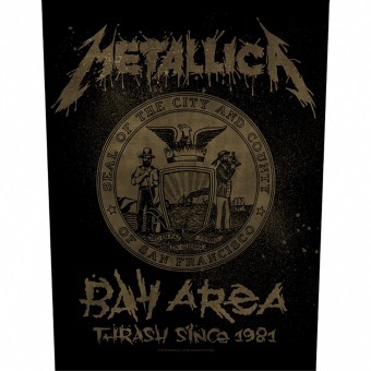 Metallica - Bay Area Thrash - BACKPATCH
