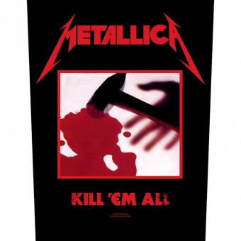 Metallica - Kill 'Em All - BACKPATCH