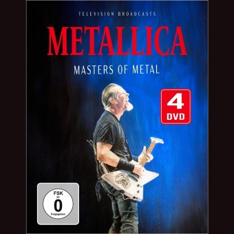 Metallica - Masters Of Metal (Television Broadcasts) - 4 DVD