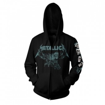 Metallica - S&M2 Skulls - Hooded Sweat Shirt Zip (Men)