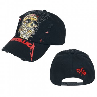Metallica - Skull One Distressed - BASEBALL CAP